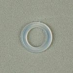 Кольцо уплотнительное пластик под люверс ⌀3-4 мм, 1000 шт