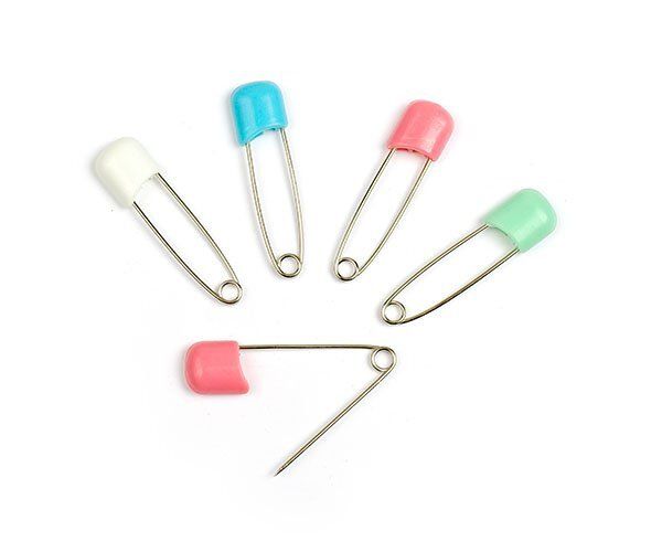 Булавки английские безопасные 35-36мм, уп.144 шт