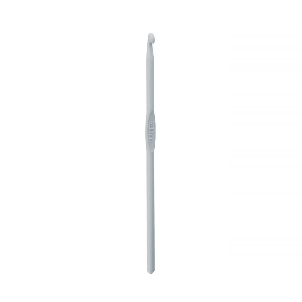 Крючок для вязания металлический ⌀5,0 мм, 15 см, в чехле с покрытием, Gamma CHT