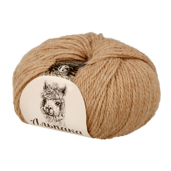 Пряжа Камтекс Альпака / уп.6 мот. по 50 г, 150 м, цв.005 бежевый