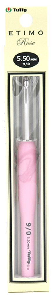 Крючок для вязания с ручкой Tulip Etimo Rose 5,5мм, TER-11e /TOS/