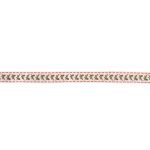 Лента атласная с рисунком 12.0 мм / 22.8 метров, F43/075 Цветы/кремовый, Gamma ALP-124