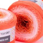 Пряжа YarnArt (ЯрнАрт) Flowers Vivid / уп.2 мот. по 250 г, 1000м, 512 секционный