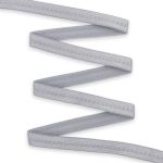 Резинка бельевая (бретелечная) 12.0 мм / 50 метров, св.серый, (ML207.012)