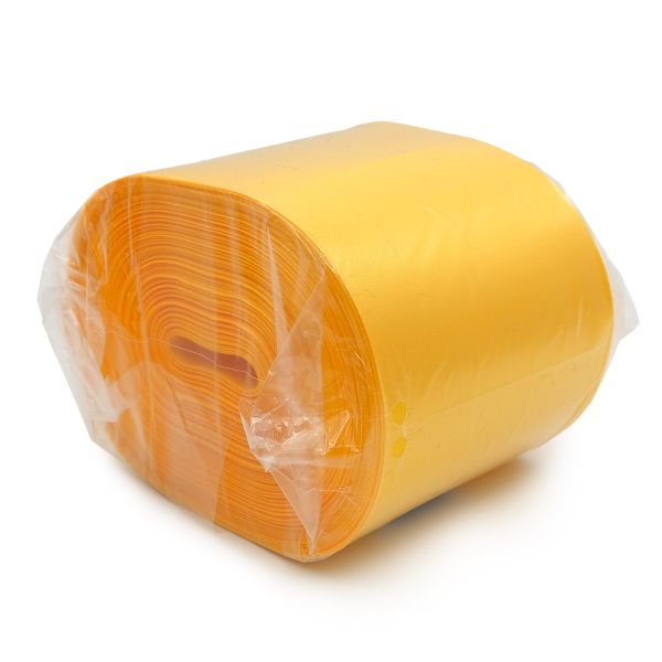 Лента атласная 1-сторонняя 100.0 мм / 100±2 метров, 2 желтый, Globus