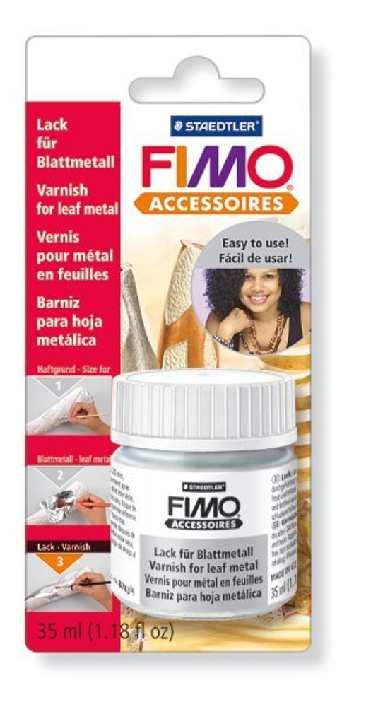 Лак на водной основе для металлической фольги Fimo, 8783 ВК