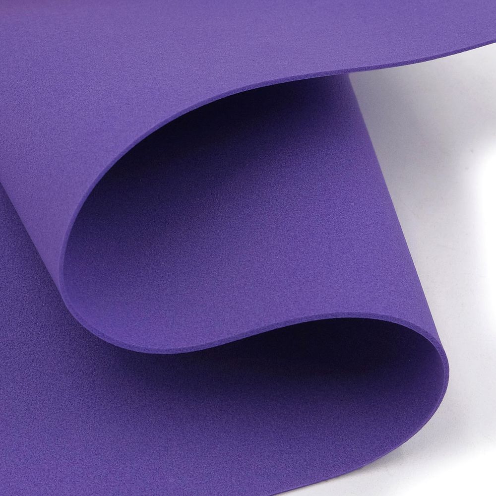 Фоамиран EVA-1010, 10 шт, 20х30 см, 1 мм., Astra&Craft (ZK-028 чернильный)