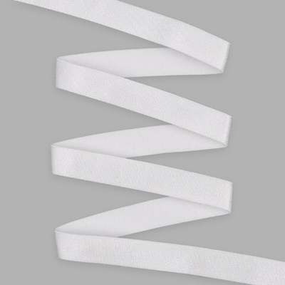 Резинка бельевая (бретелечная) 15.0 мм / 50 метров, белый, (ML200.015/1)