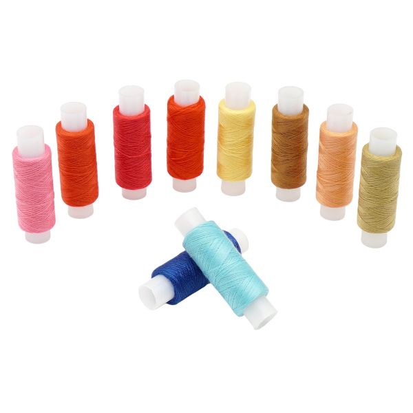 Швейные нитки (набор) 50/2, 10 кат. по 200м, ассорти №183, Astra&Craft
