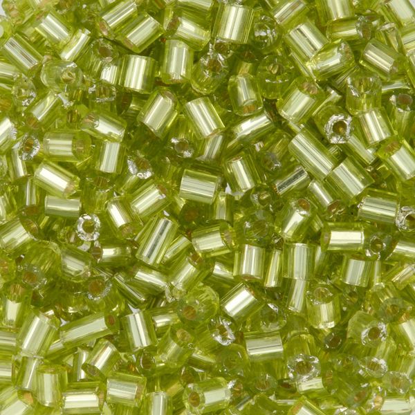 Бисер рубка Zlatka 10/0 100 г (10х10 г), №0024 салатовый GC