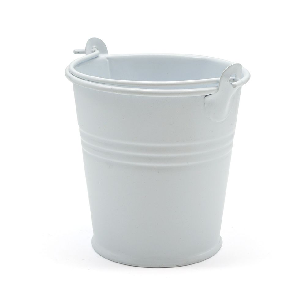 Ведерко окрашенное 7*7см (белый) AR004