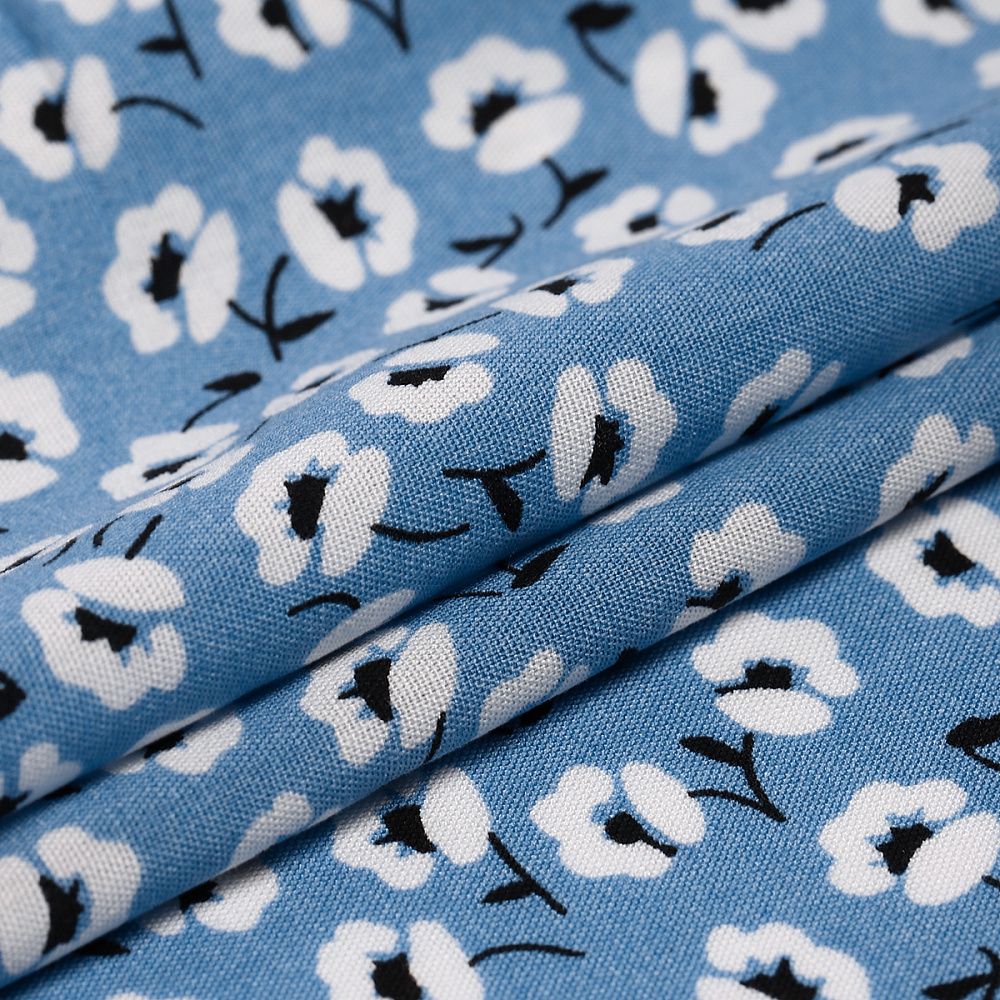 Штапель 90 г/м², 145 см / 2 метра, TBY Vi-E1350-4 цв.E1350-4