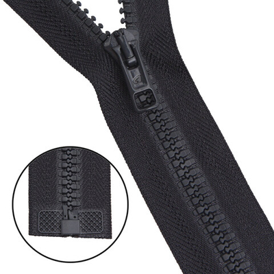 Молния трактор Arta Т6 (6 мм) 1 зам., разъем., 75 см, ОПТ. УП. 25 ШТ., 102 т.серый