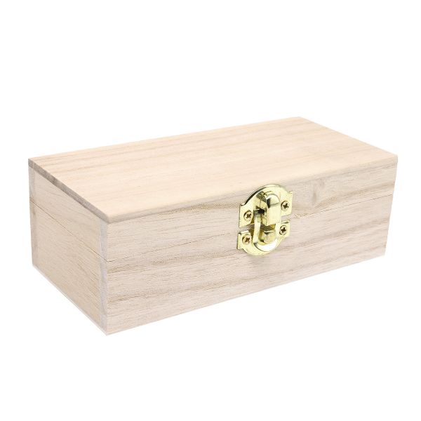 Заготовка для декорирования Шкатулка деревянная, 15х7х5см
