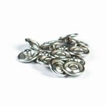 Часть кнопки рубашечной ⌀11 мм (C-часть), никель, 100 шт, S090525, BIG