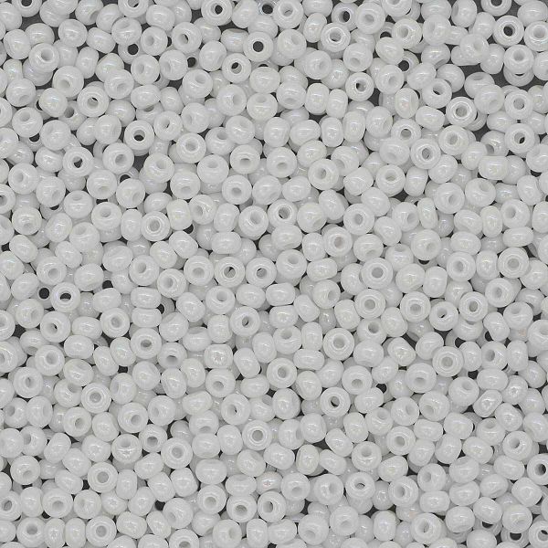 Бисер Preciosa 10/0 (2.3 мм), 100 г (5х20 г), непрозрачный с радужным покрытием, цв. 46205