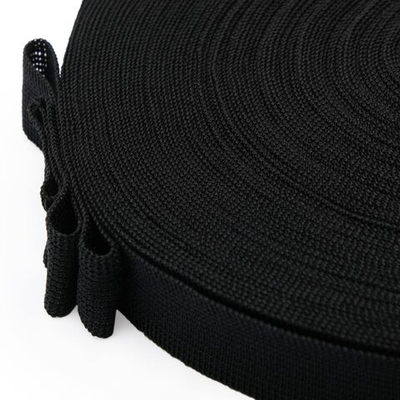 Тесьма (лента) окантовочная 18-20 мм / 30 метров, 4.3 г/м, 005 черный