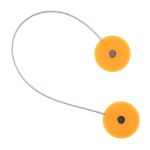 Подхваты шторные магнитные ⌀45 мм, 1 шт, 13 оранжевый матовый, Gamma