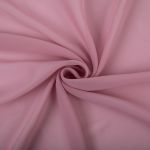 Ткань блузочная Poly Chiffon 84 г/м², 150х147 см, 15 гр.розовый, Gamma PC-02