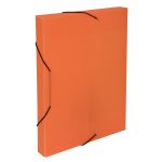 Короб архивный пластиковый 30 мм, 1 шт, Prisma neon A4 эффект 3D, оранжевый, Expert Complete ЕС240400012