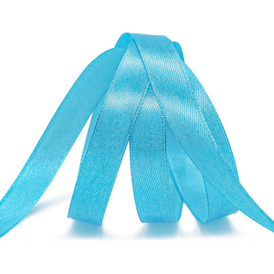 Лента атласная 1-сторонняя 12.0 мм / 22.86±1 метров, 136 ярко-голубой, Globus