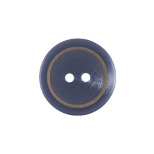 Пуговицы 2 прокола костюмные 15 мм, 24 шт, С319 грязно серый, Gamma LQ 0028