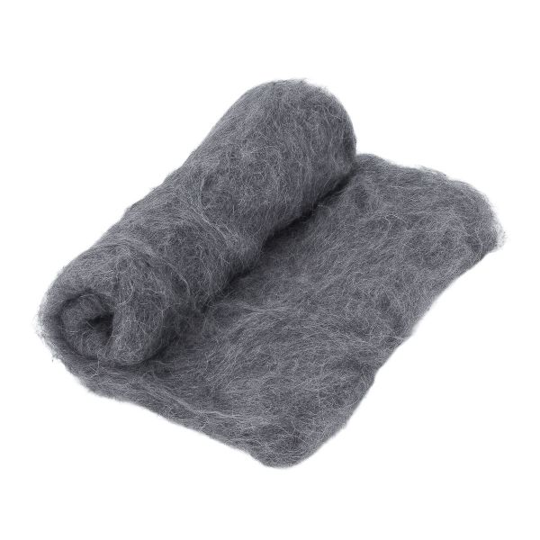 Шерсть для валяния Ангорка 100 г, Камтекс, 169 серый