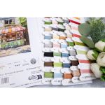 Набор для вышивания нитками LetiStitch L8101, Магазин на углу 24х24см