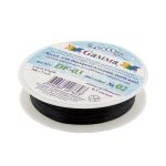 Леска для бисера ⌀0.3 мм / 100±5 метров, нейлон, 02 черный, Zlatka DF-03