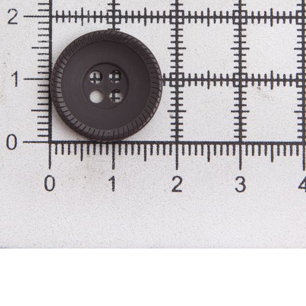 Пуговицы 4 прокола 28L 24 шт (C917 коричневый) 0313-1097В