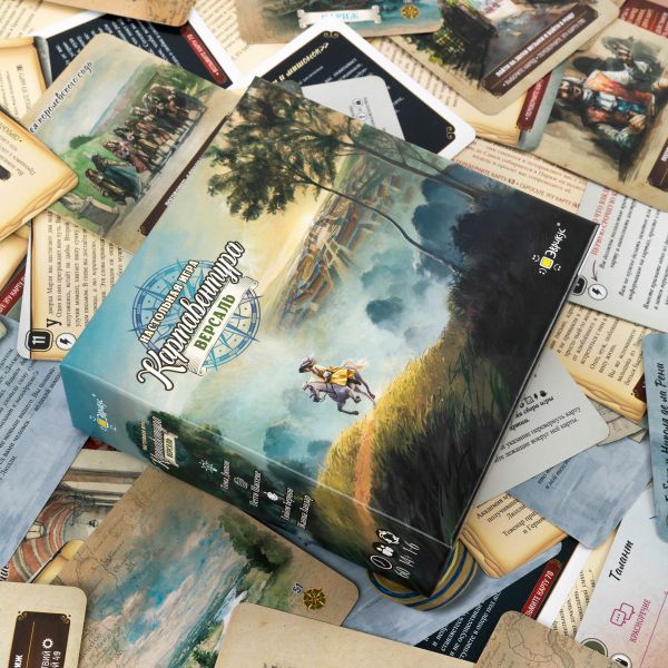 Игра настольная Картавентура Версаль, Эврикус BG-17088