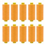 Нитка особо тонкая Gutermann Mara №150 (150/2), 1000 м, 713953, цв. 188 яркий абрикос, 1 катушка