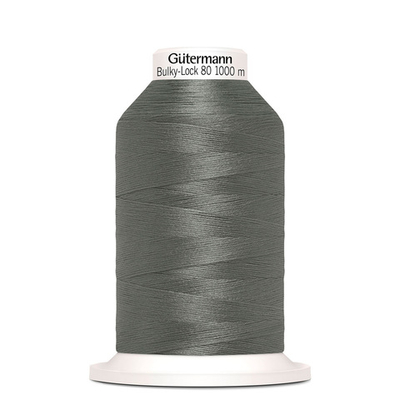 Нитка текстурированная Gutermann Bulky-Lock 80, 1000 м, 701 перламутрово-грифельный, 1 катушка