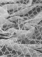 Сетка бельевая эластичная 70 г/м², шир.150 см / 20 метров, OLG119, белый