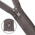 Молния трактор Arta Т6 (6 мм) 2 зам., разъем., 110 см, цв. 196 дым, 5 шт