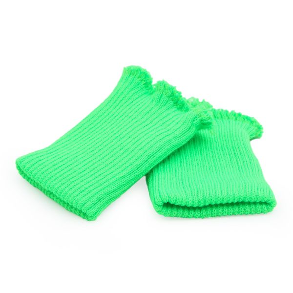 Манжеты трикотажные 7.0х9.5 см, 1 пара, в-40 молодое яблоко