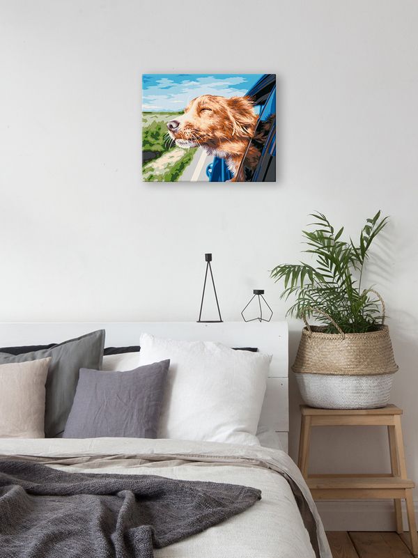 Картина по номерам Фрея PNB/PL-361, Поездка на дачу, 50х40 см