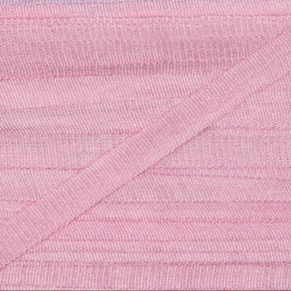 Лента (тесьма) шелковая 4.0 мм / 45.5±0.5 метров, №071 св.розовый, Gamma SR-4