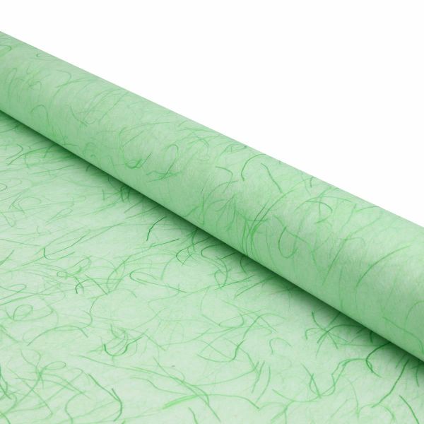 Бумага упаковочная шелковая, Астра креатив, рулон 68см, 4,57м, M18-16 зеленый