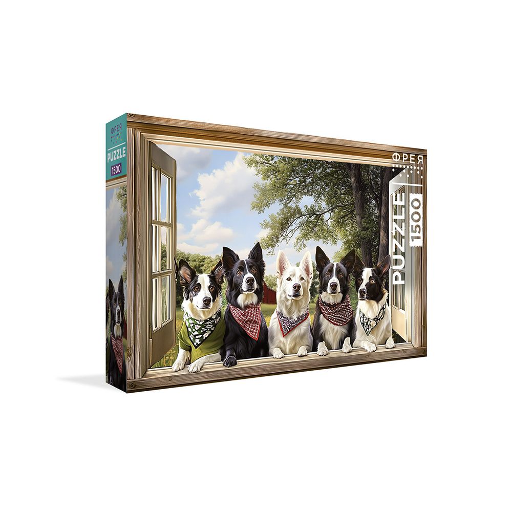 Пазл 1500 элементов, PZL-1500/39 Кантри-колли, Фрея