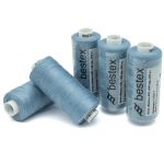 Нитки швейные бытовые Bestex 40/2, 365 м (400 ярд) / 10 кат., 310 сизый