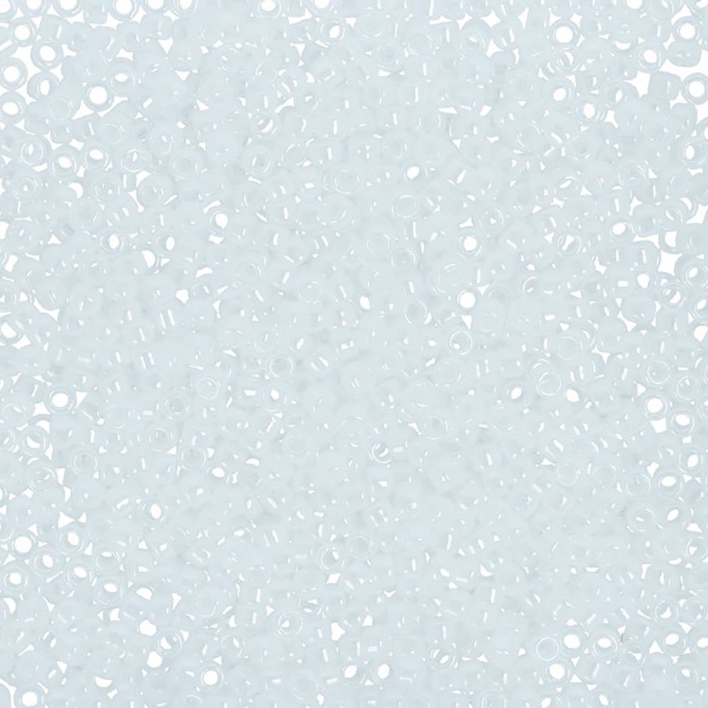 Бисер Toho 15/0 круглый (1.5 мм), 500 г, 0121 белоснежный/перл