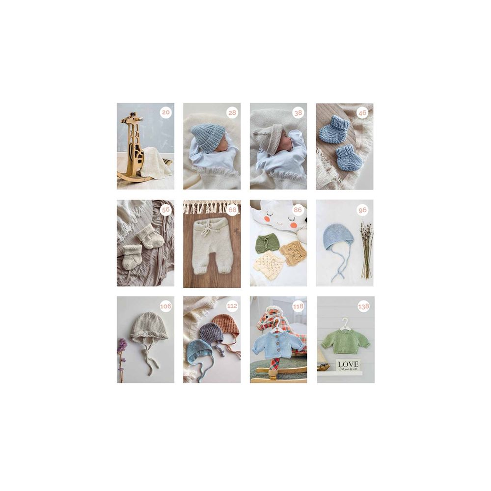 Книга. Вяжем спицами для новорожденных. 13 миниатюрных моделей, 978-5-00116-826-3 К31138, Гамма