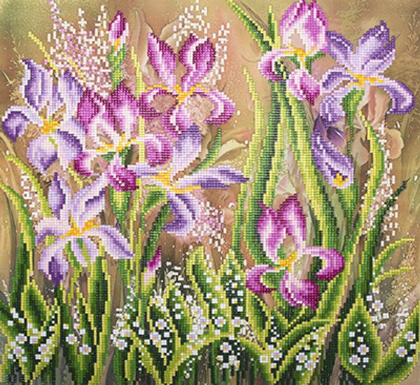 Алмазная (кристальная) мозаика Фрея, Весенний аромат, 34,5х35 см