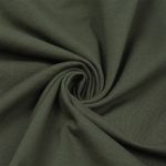 Футер 2-нитка петля поликоттон стрейч 220 г/м², 160 см / 3 метра, ФУТ2Х.TBY.ХЛ-ПЭ.S096.3, цв.S096 хаки