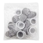 Пуговицы 2 прокола 28L (050 (св.серый)), 72 шт /TOS/