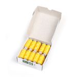 Нитки армированные ПНК им.Кирова 45ЛЛ, бытовые, 200 м / 20 кат., 0206 / 004 лимон