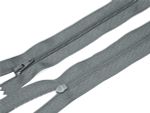 Молния спираль (витая) (цв.SBS) брючная Т3 (3 мм) 1 зам., н/раз., 20 см, автомат, S-243 серый, уп.100 шт