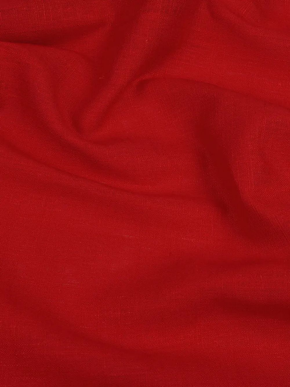 Льняная ткань 190 г/м², 140 см / 2 метра, TBY.Li.1002.06, 06 красный
