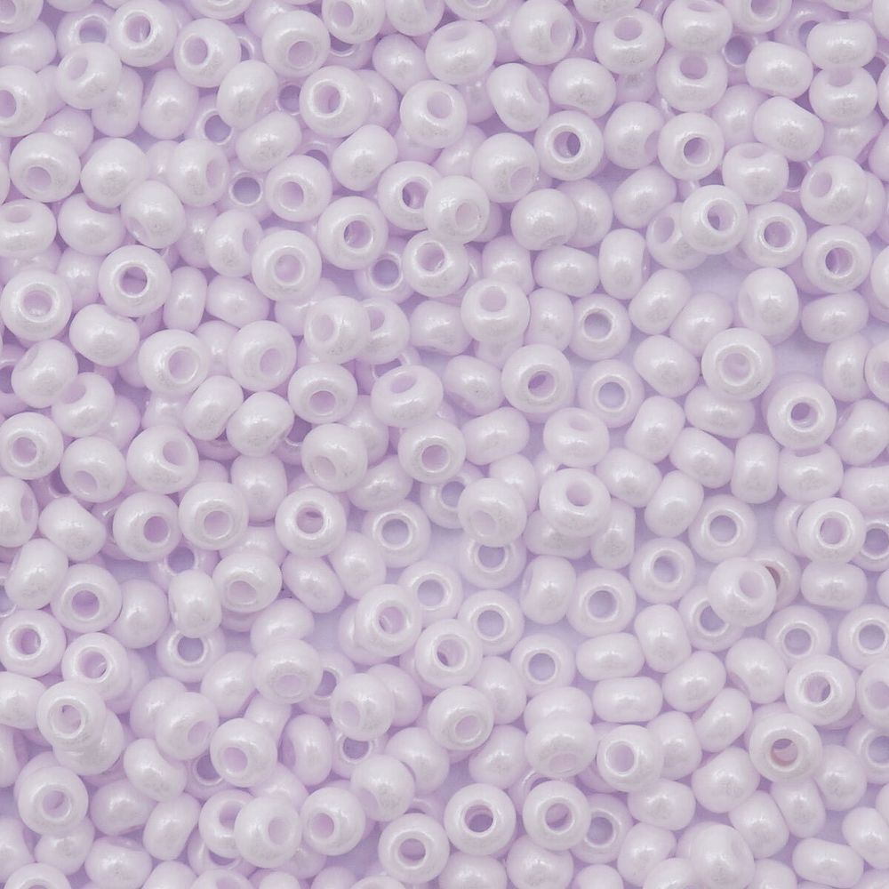 Бисер Preciosa жемчужный, круг.отв., 100 г (5х20 г), (16228)331-19001/10/0